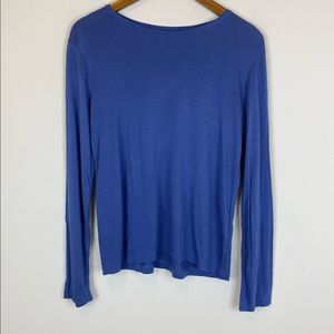 Gudrun Sjoden 10 Colors Blue Modal Long Sleeve Top